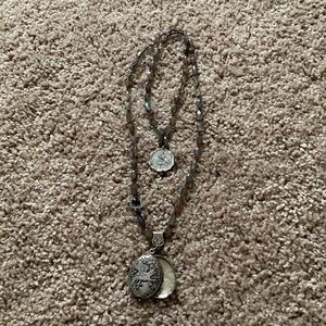 Love Heals laboradite necklace